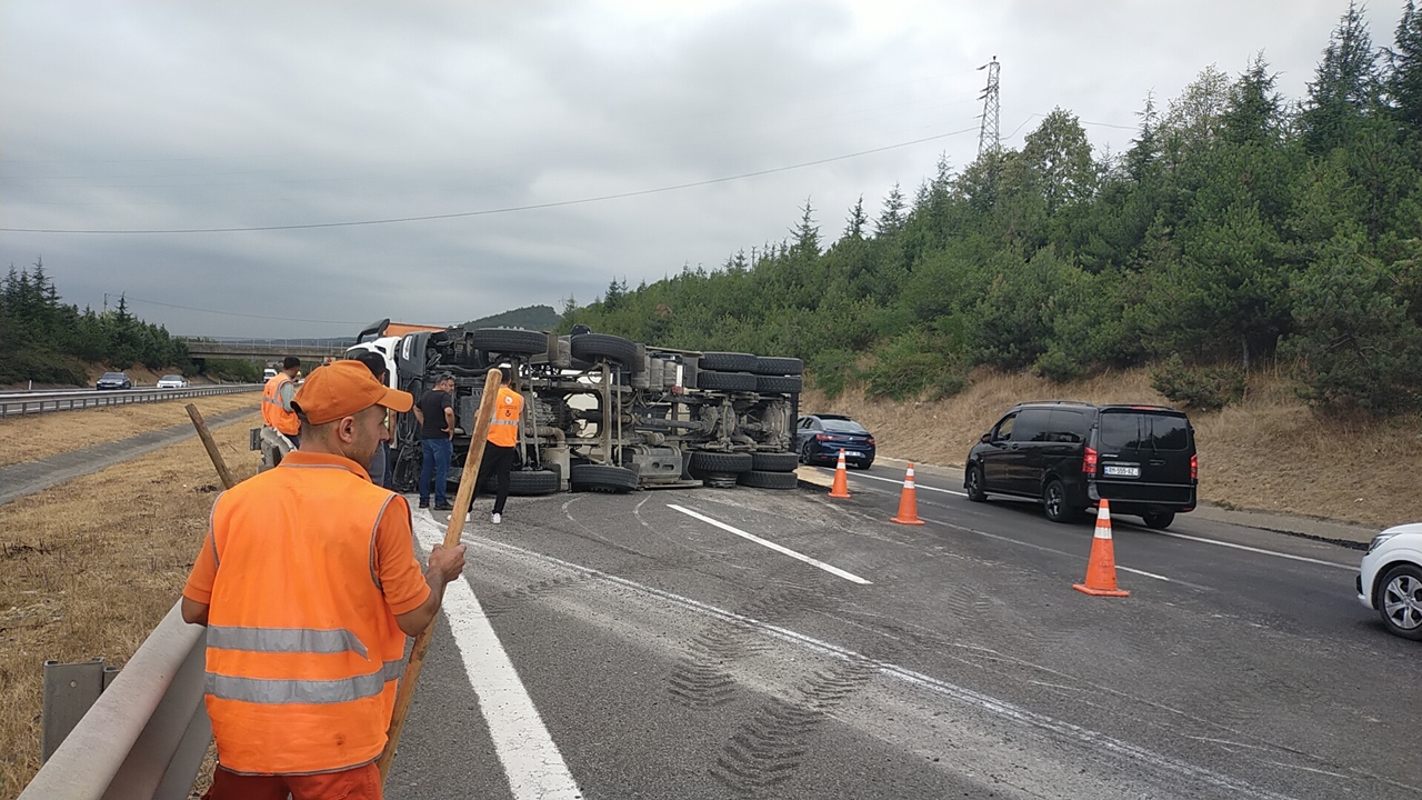 Bolu Tüneli Yolu Istanbul Yolu Kapandı (3)