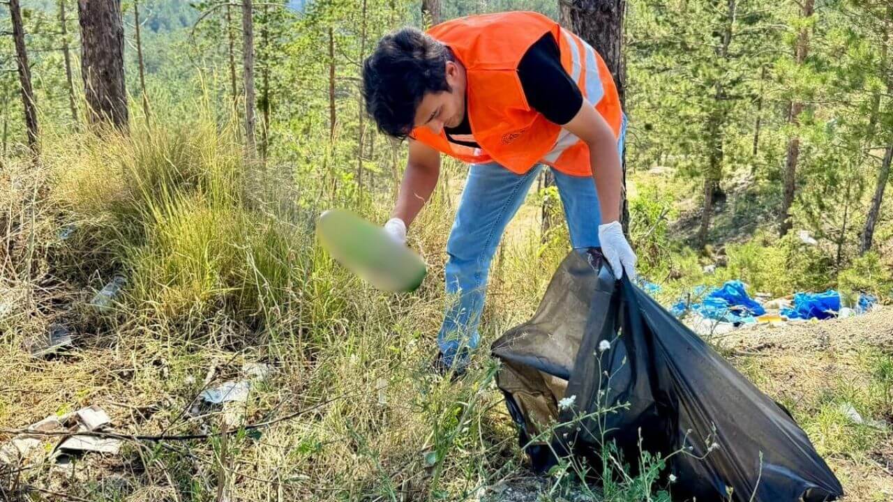 Doğa Kirliliğine Geçit Yok Kastamonu’da Atıklar Tek Tek Toplandı (2)