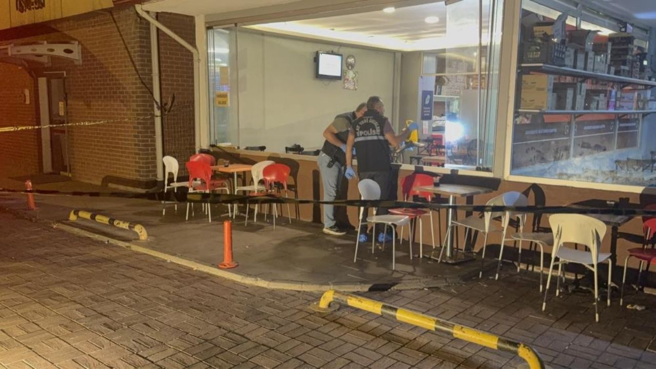 Hastane Kantininde Korku Dolu Anlar Saldırıda 2 Yaralı! (2)