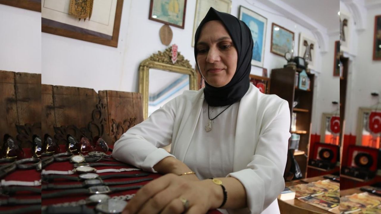 Hobiyle Başladı, Taşköprü’nün Tek Kadın Antikacısı Oldu (4)