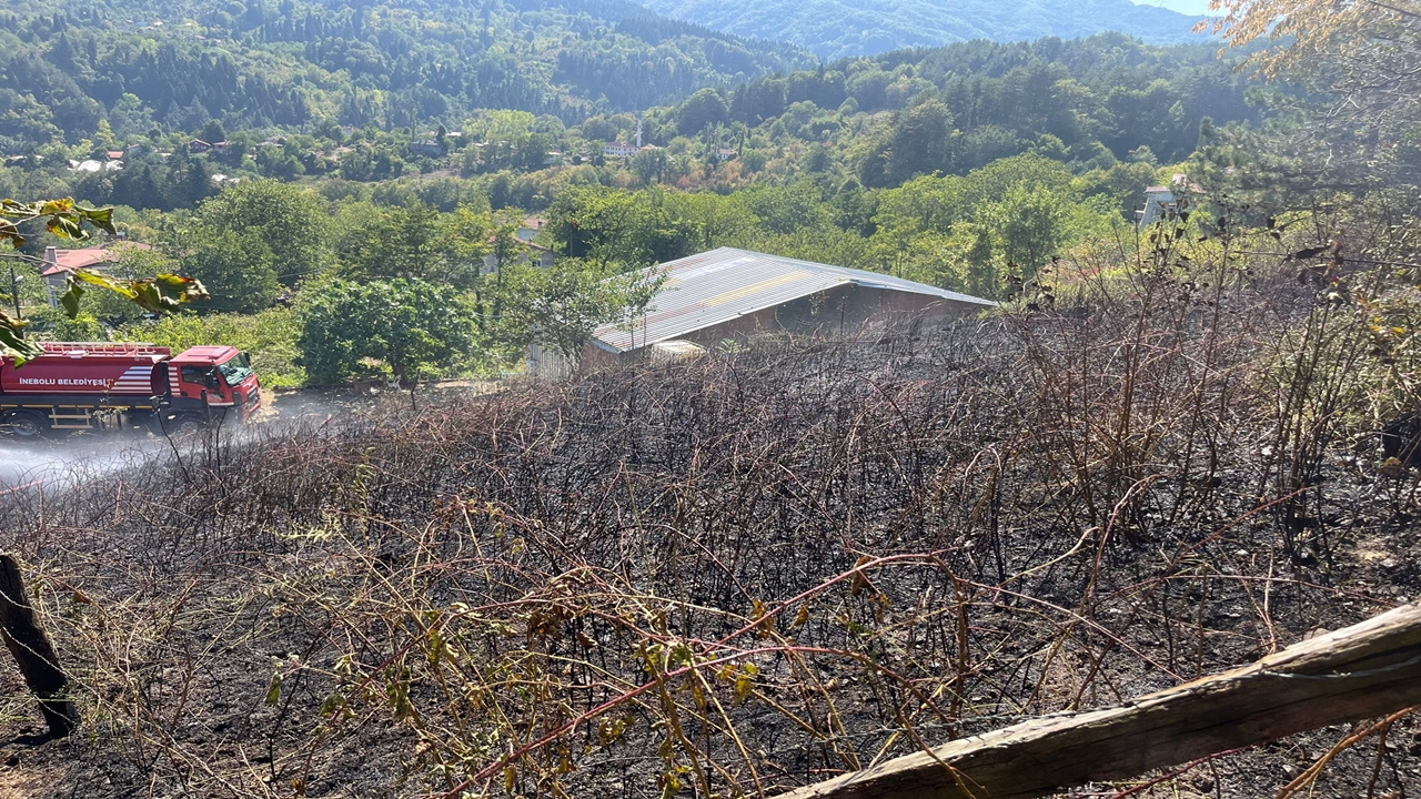 Inebolu Bahçe Yangını (2)
