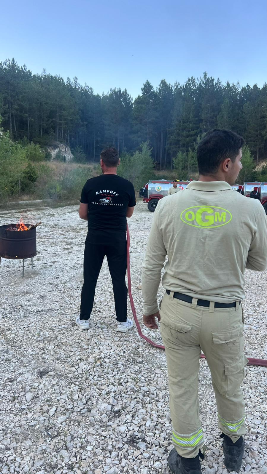Kampoff Üyeleri Orman Yangını Gönüllüsü Oldu 9