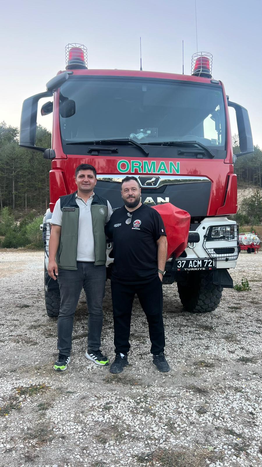 Kampoff Üyeleri Orman Yangını Gönüllüsü Oldu