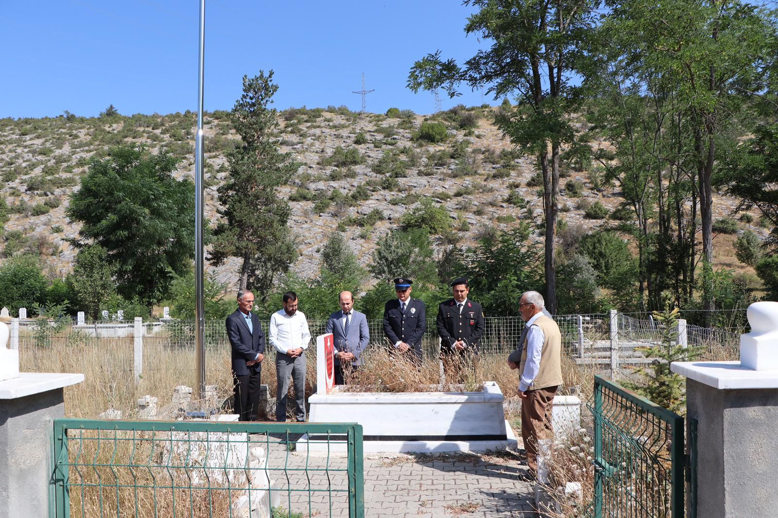 Kastamonu Emniyeti Şehit Polis Memurunu Dualarla Andı
