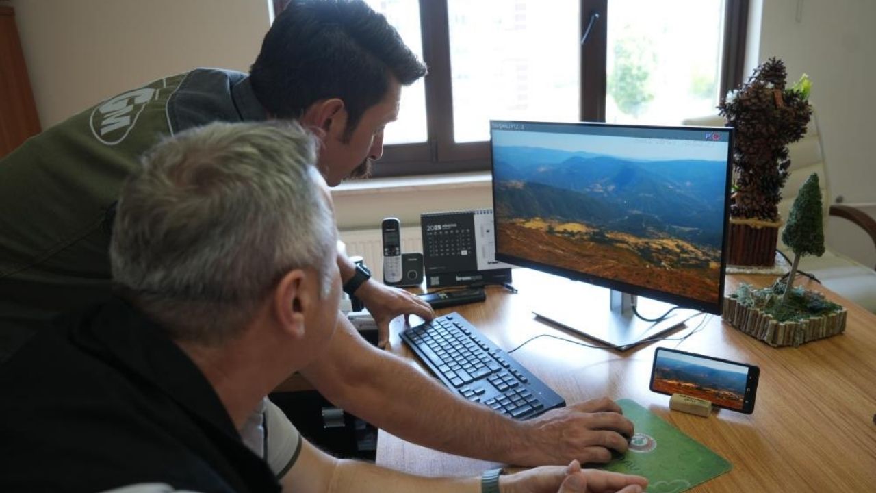 Kastamonu Ormanları Yüksek Teknolojiyle Yangınlara Karşı Korunuyor (1)