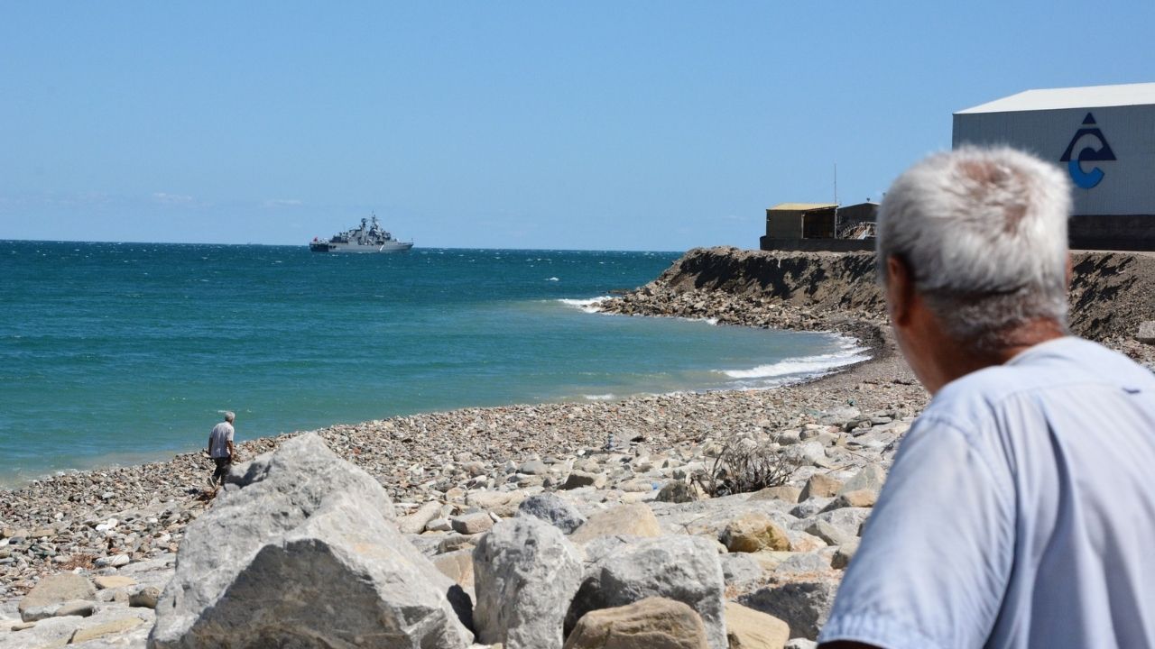 Kastamonu Sahilinde Dalga Engeli Tcg Turgut Reis Ziyareti İptal Edildi (3)