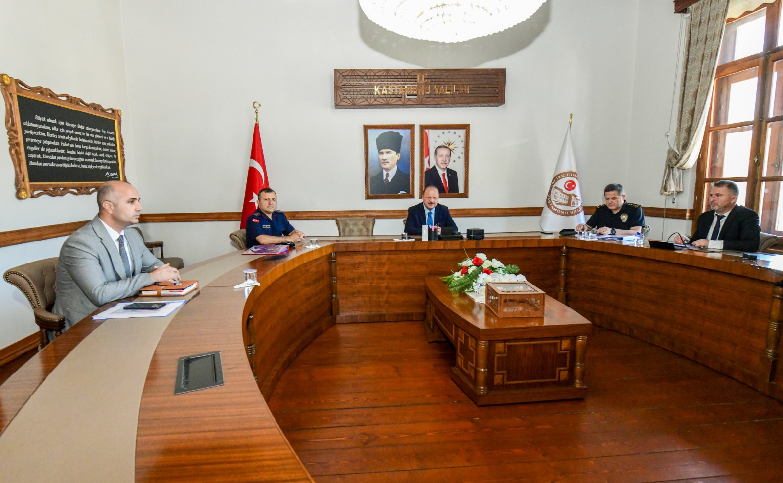 Kastamonu'da Asayiş Gündemi Masaya Yatırıldı 200