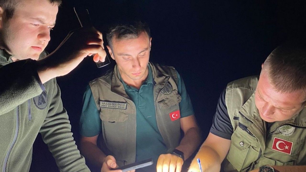 Kastamonu’da Gece Avına Darbe 4 Kişi Yakalandı (2)