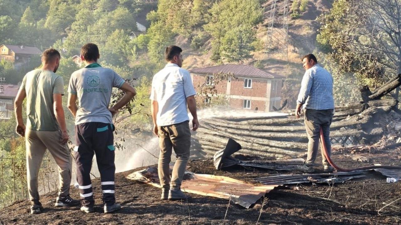 Kastamonu’da Peş Peşe Orman Yangınları 5 Samanlık Kül Oldu (4)