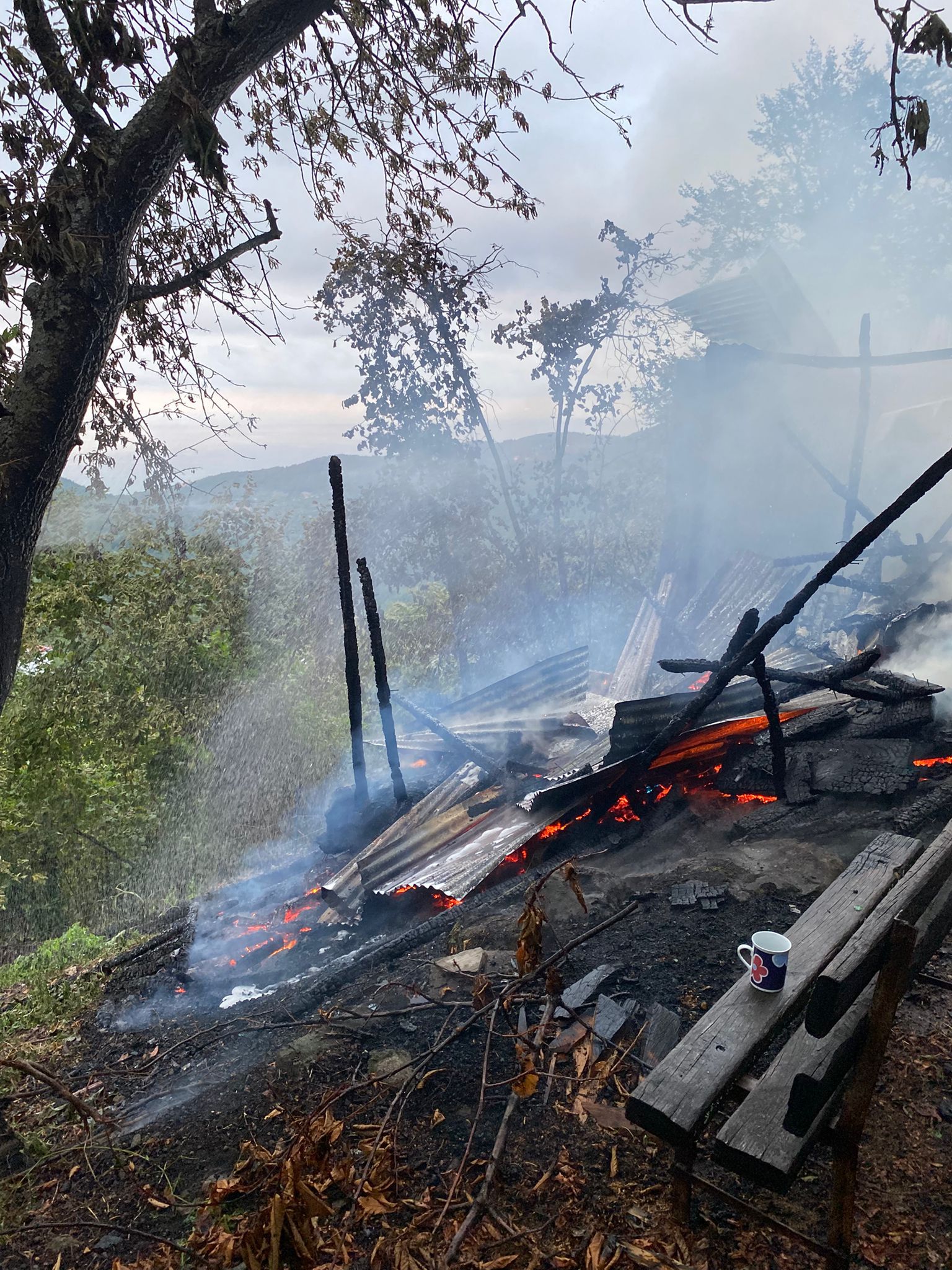 Kastamonu'da Yangın Felaketi Önlendi Fenalaşan Vatandaşlar Hastaneye Kaldırıldı! 1