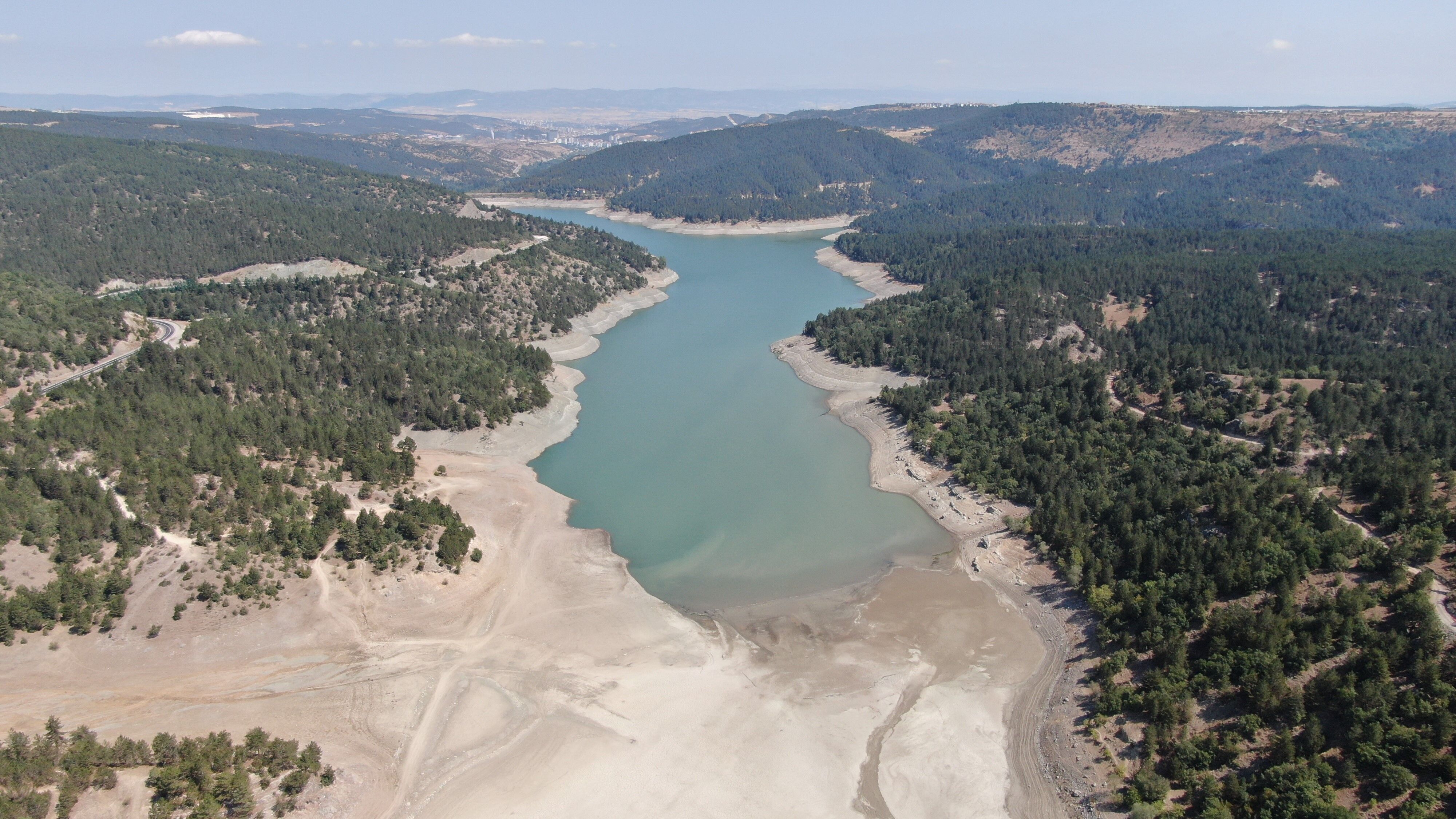 Kastamonu'nun Su Ihtiyacını Karşılayan Barajda Su Seviyesi Düştü! 1