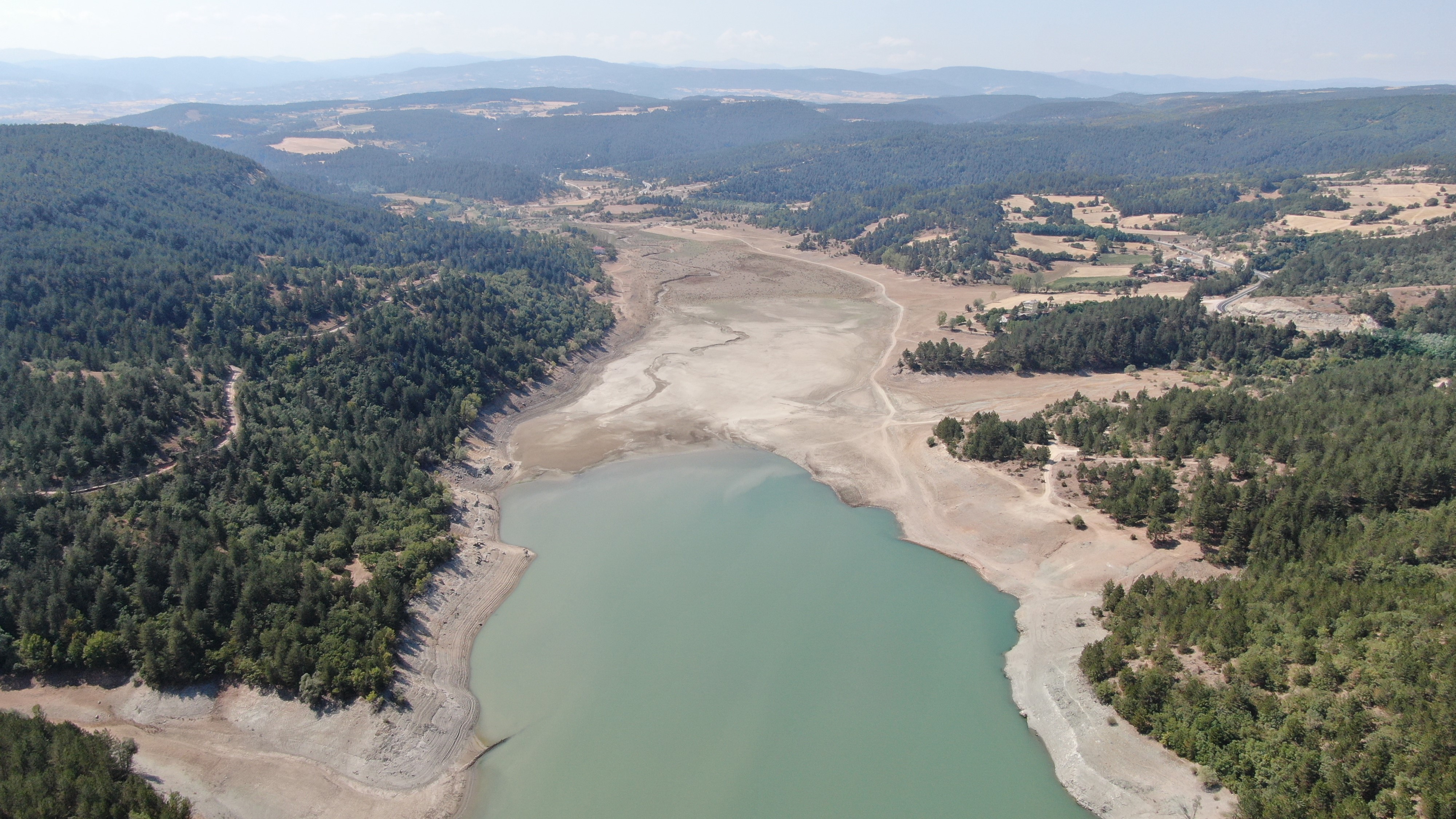 Kastamonu'nun Su Ihtiyacını Karşılayan Barajda Su Seviyesi Düştü! 5