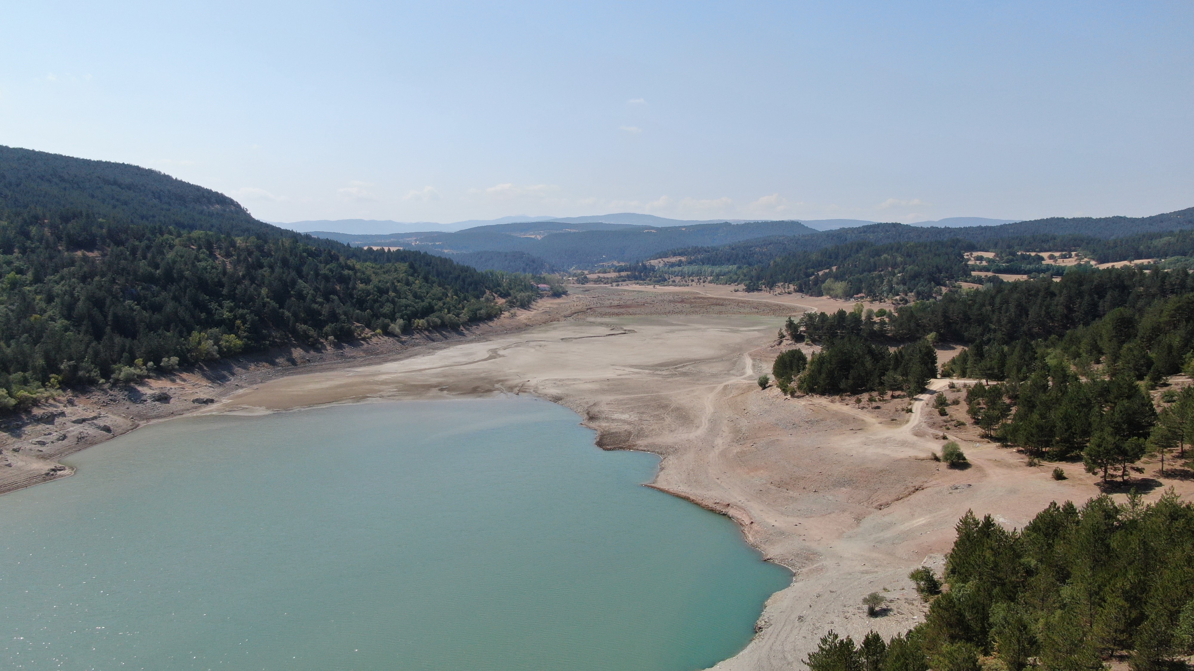 Kastamonu'nun Su Ihtiyacını Karşılayan Barajda Su Seviyesi Düştü! 88