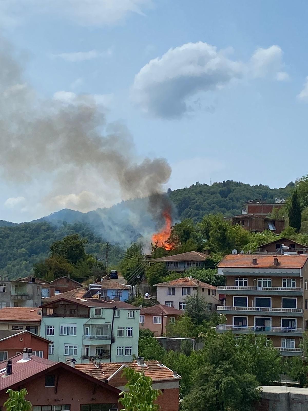 Komşu Ilde Alevler Yükseldi!