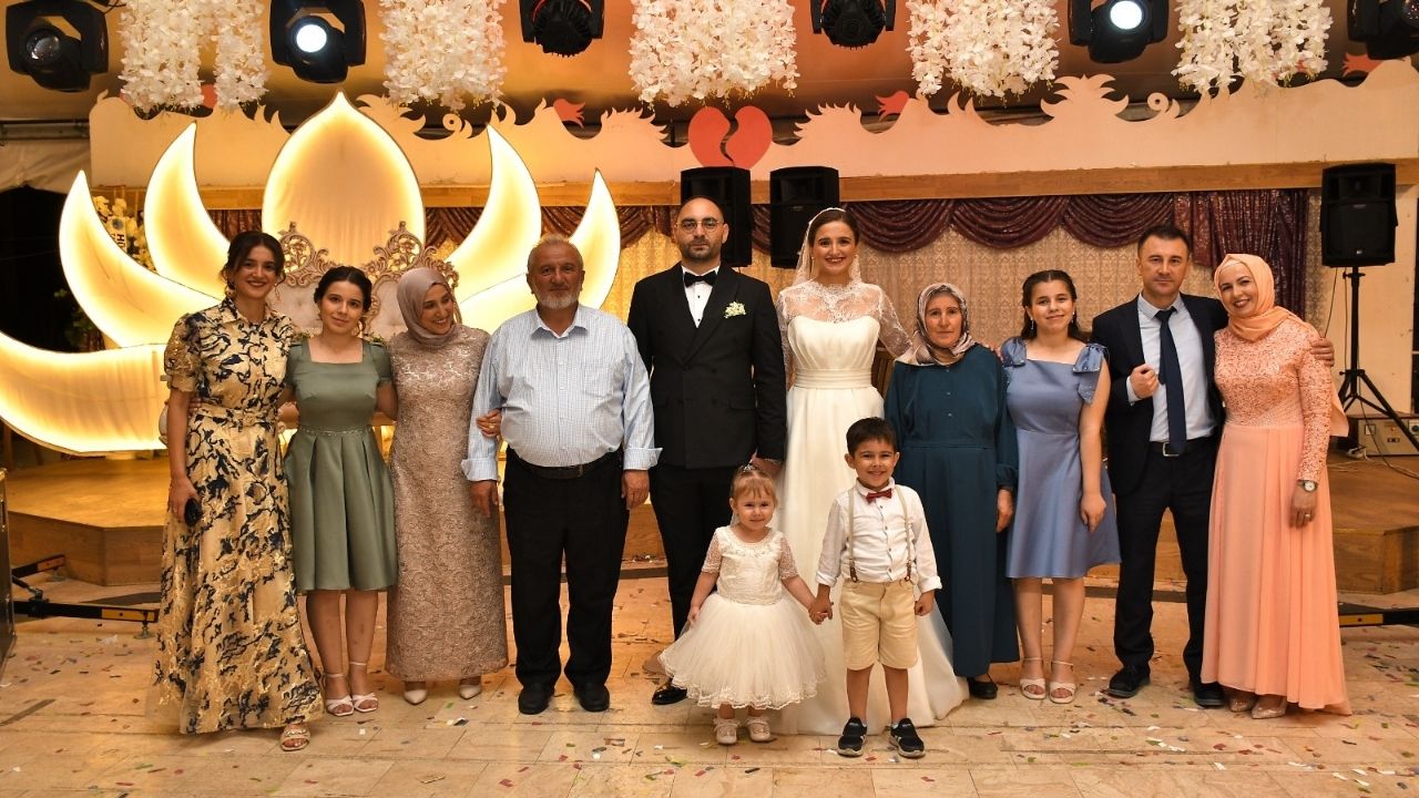 Korkmaz Ve Düğer Ailelerinin Mutlu Günü Taşköprü’de Merve Ve Emre Mutluğa ‘Evet’ Dediler (6)