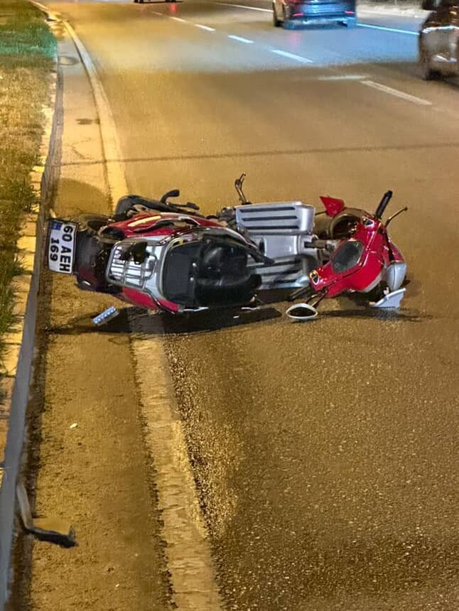 Otomobil Ile Motosiklet Çarpıştı 2 Kişi Hayatını Kaybetti 1