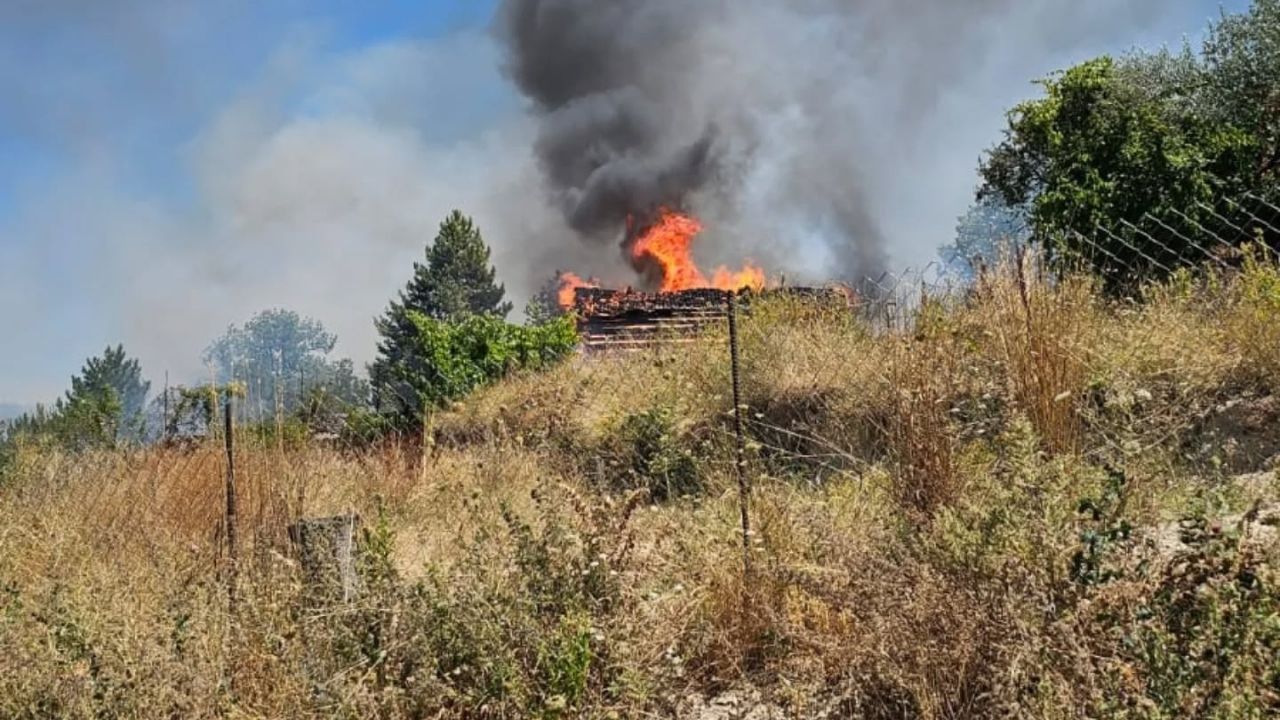 Son Dakika Kastamonu’da Orman Yangını Paniği Ekiplerin Zamanında Müdahalesi Hayat Kurtardı (2)