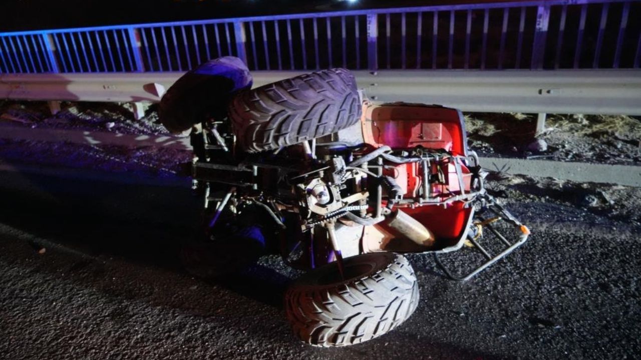 Tır Ve Atv Feci Şekilde Çarpıştı 1 Ölü, 1 Yaralı (2)