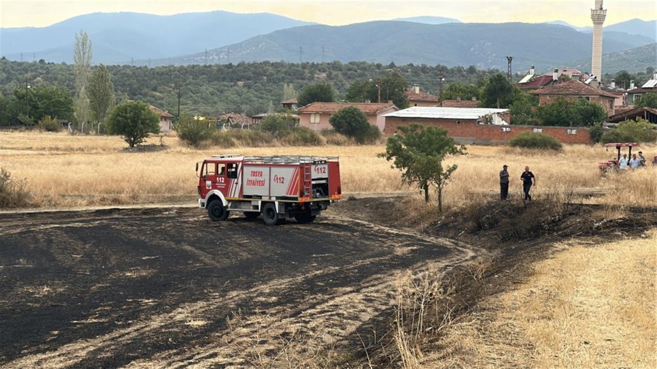 Tosya Itfaiye Tarla Yangını (1)