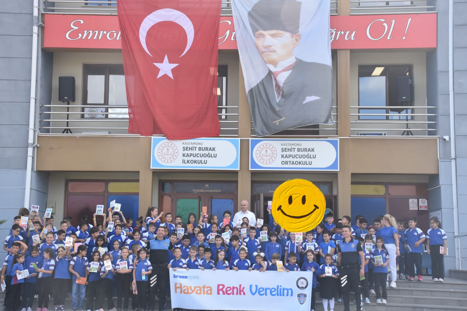853 Öğrenci 'Hayata Renk Verelim' Projesi Ile Bilinçlendi 6