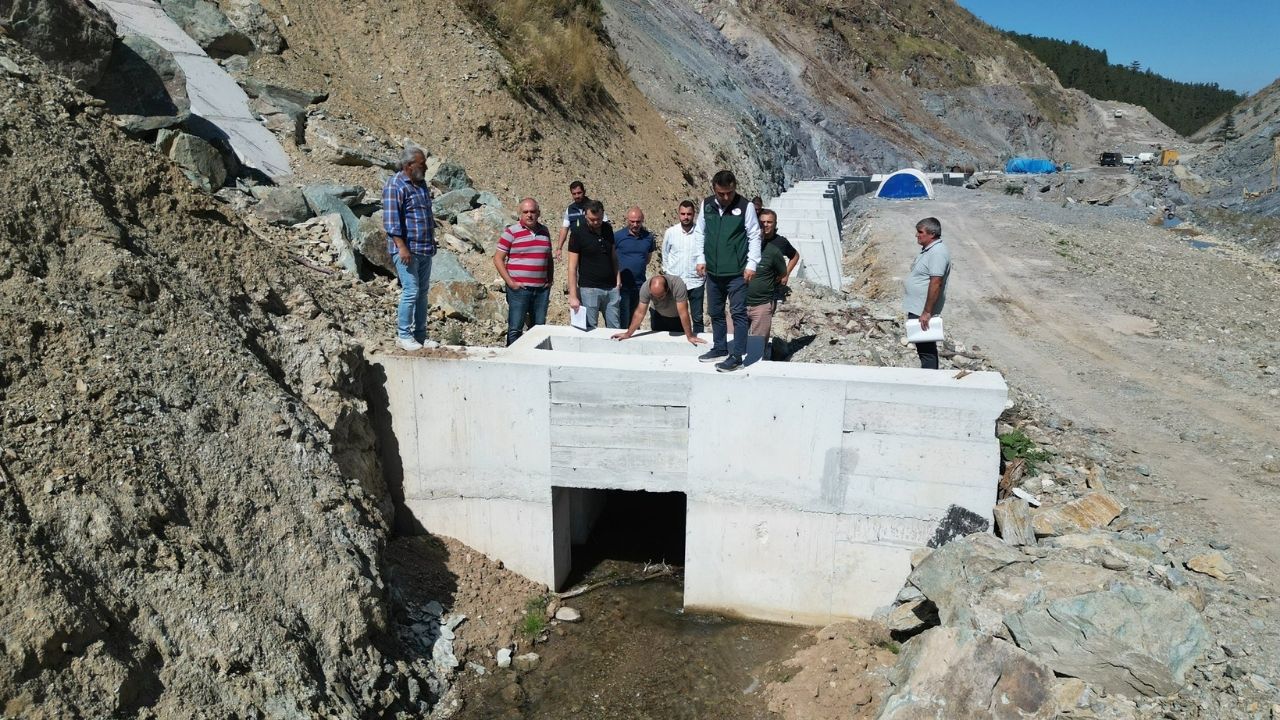 Çukurhan Göleti İnşaatı Hızla İlerliyor Dsi̇ Heyeti Çalışmaları İnceledi (4)