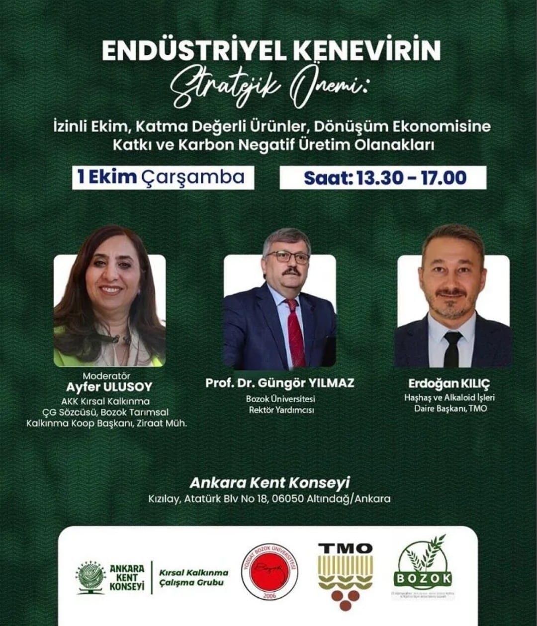 Endüstriyel Kenevirin Stratejik Rolü Ankara’da Ele Alınıyor (2)