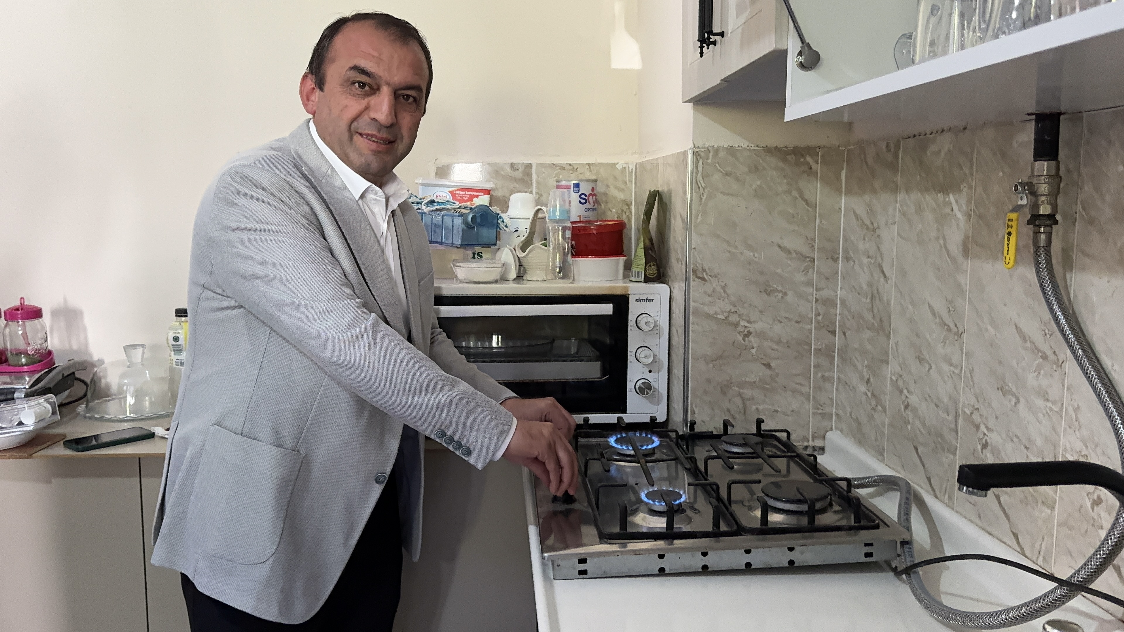 Hanönü'de Ilk Doğal Gaz Akışı Gerçekleşti 1