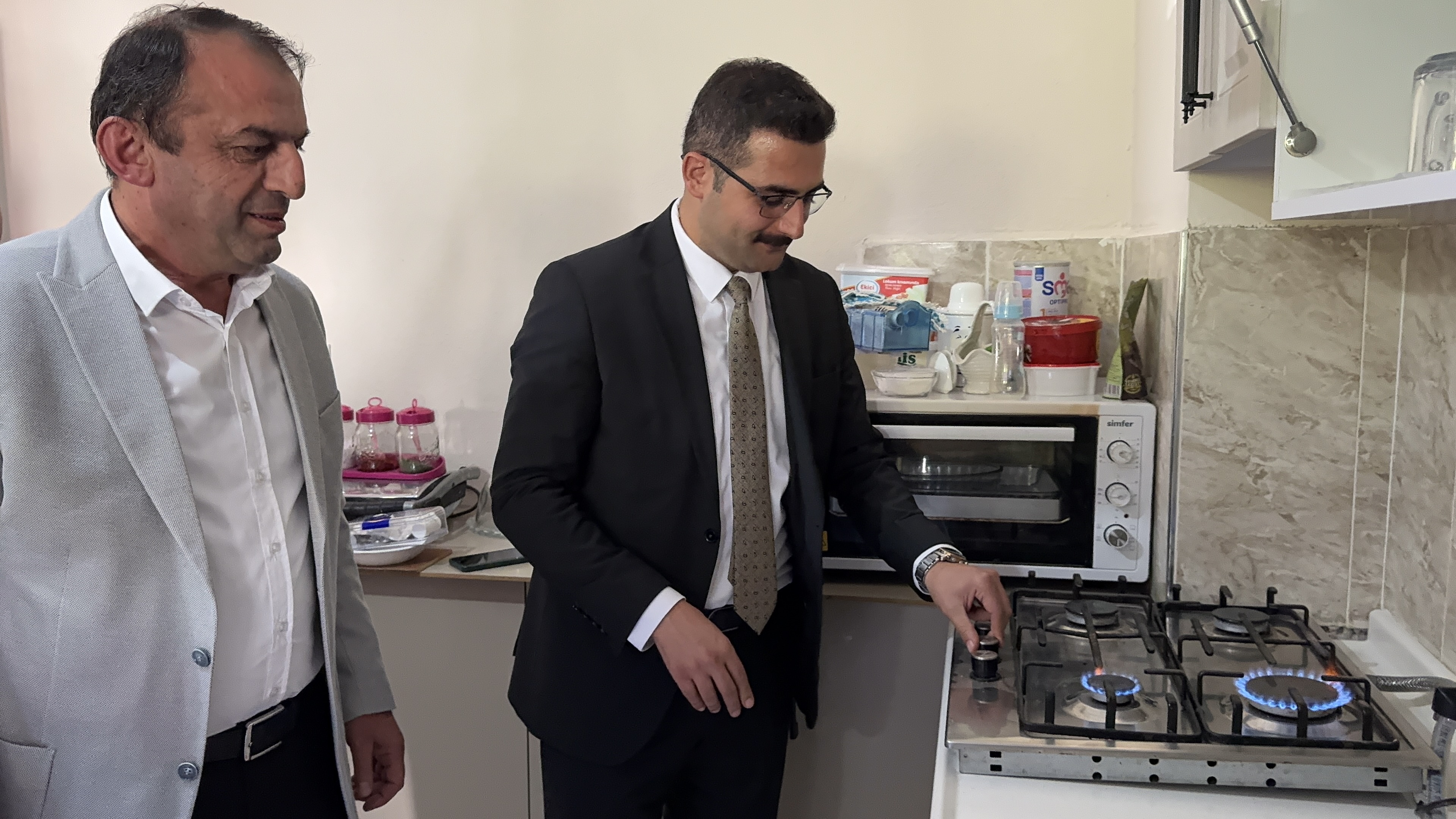 Hanönü'de Ilk Doğal Gaz Akışı Gerçekleşti 5