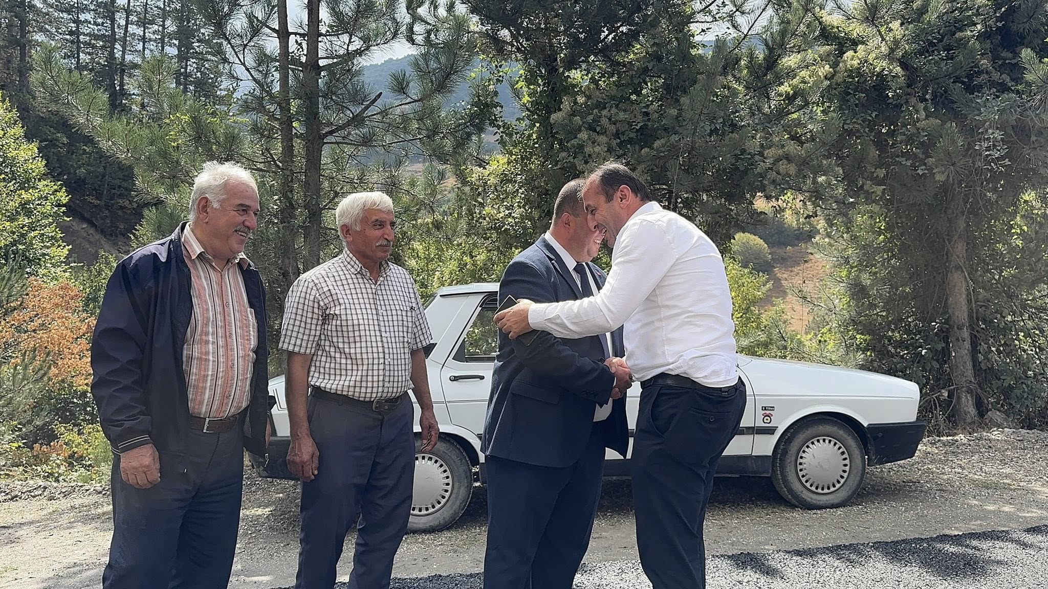 Hanönü'nün Köyü Uzun Süredir Beklediği Asfalt Yollara Kavuştu
