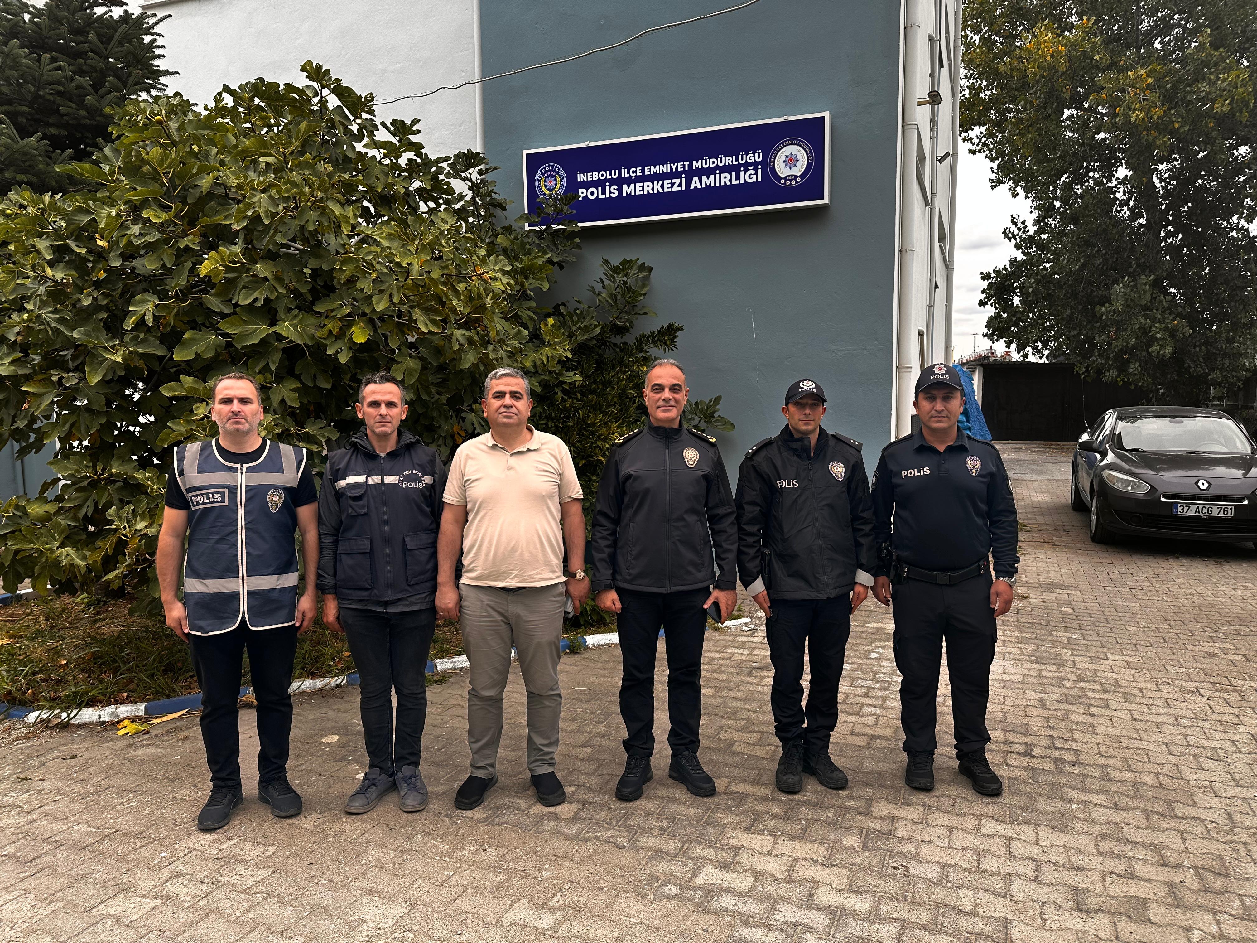 İl Emniyet Müdürü Kastamonu'nun Ilçelerinde Incelemelerde Bulundu 12