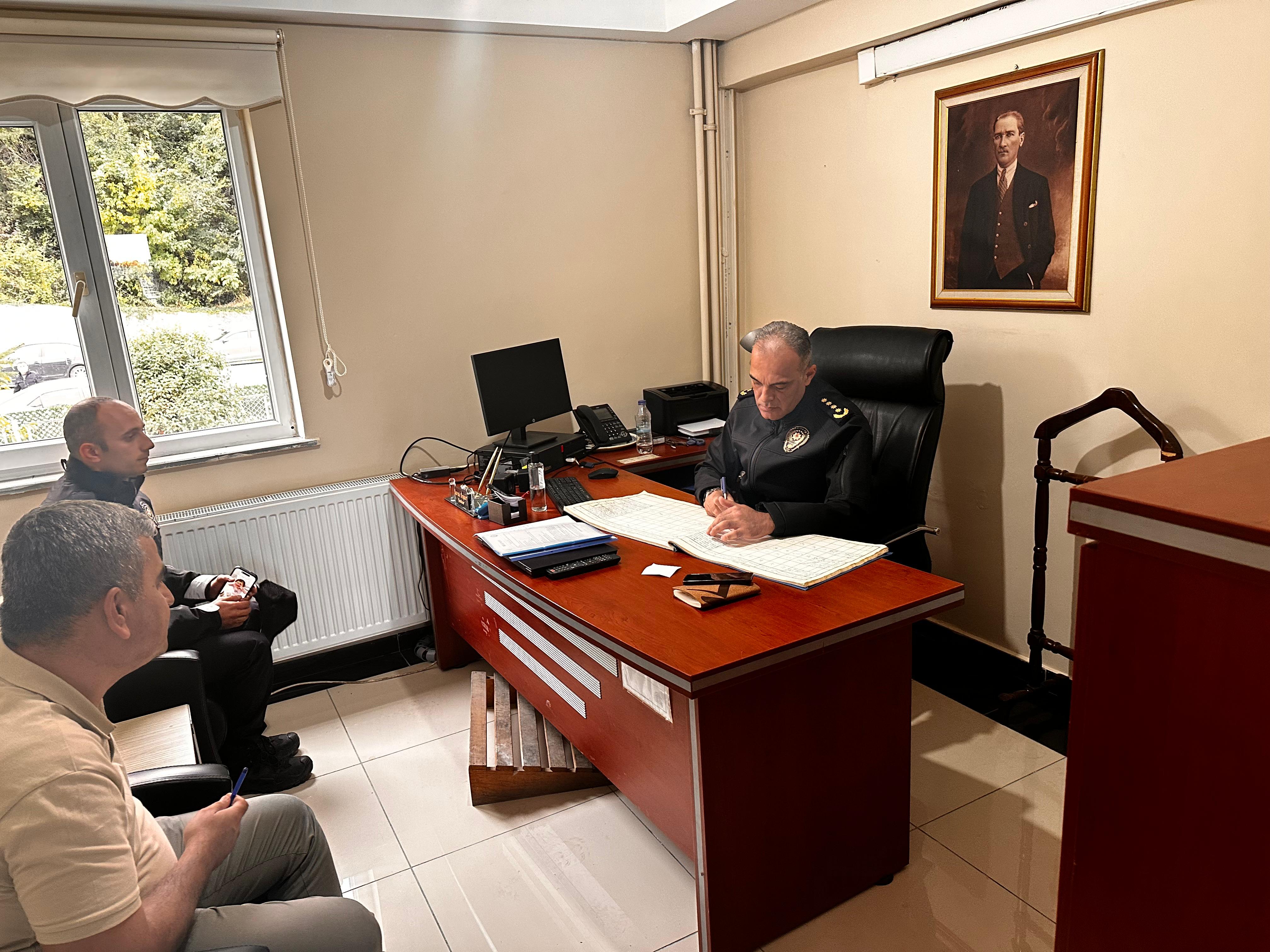 İl Emniyet Müdürü Kastamonu'nun Ilçelerinde Incelemelerde Bulundu 6