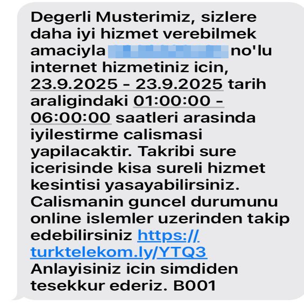 Internet Kesintisi Kastamonu 4