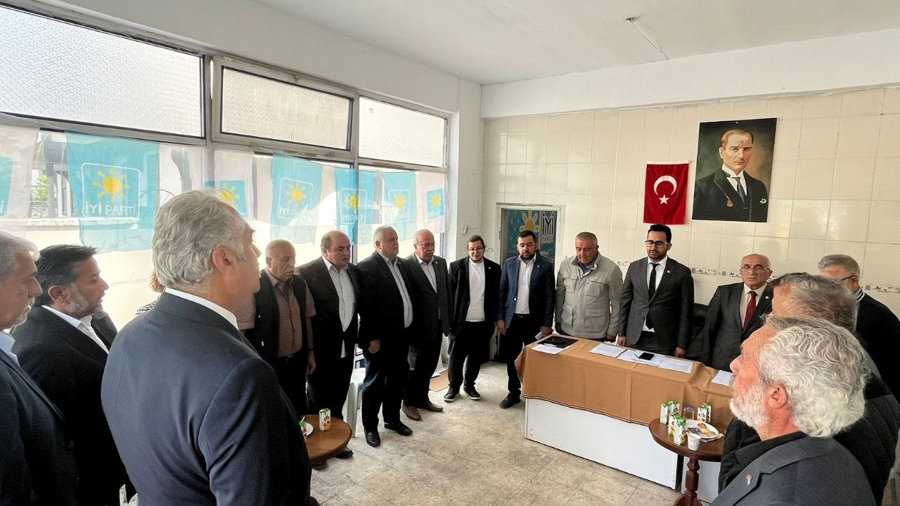İyi̇ Parti Taşköprü'de Güven Tazeledi Mustafa Şenel Yeniden Başkan (4)