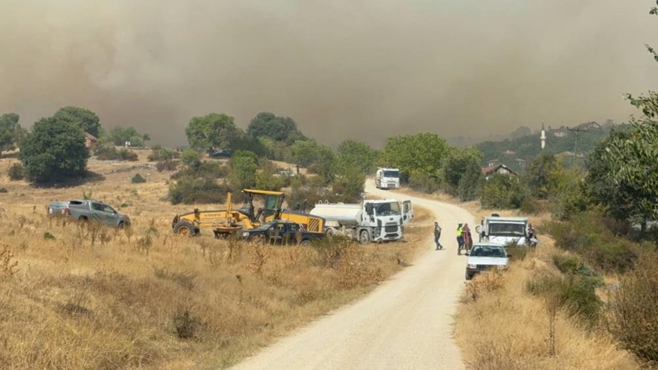 Kastamonu Karabük Orman Yangını Çıktı (1)