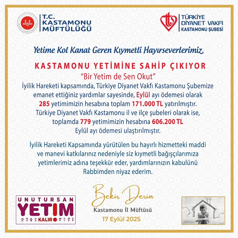 Kastamonu Müftülük Yetim (4)