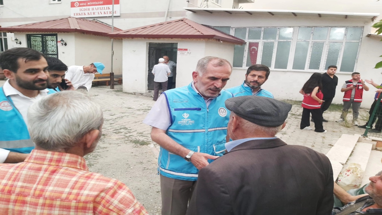 Kastamonu Müftüsü Yangın Zede Ziyaret (6)