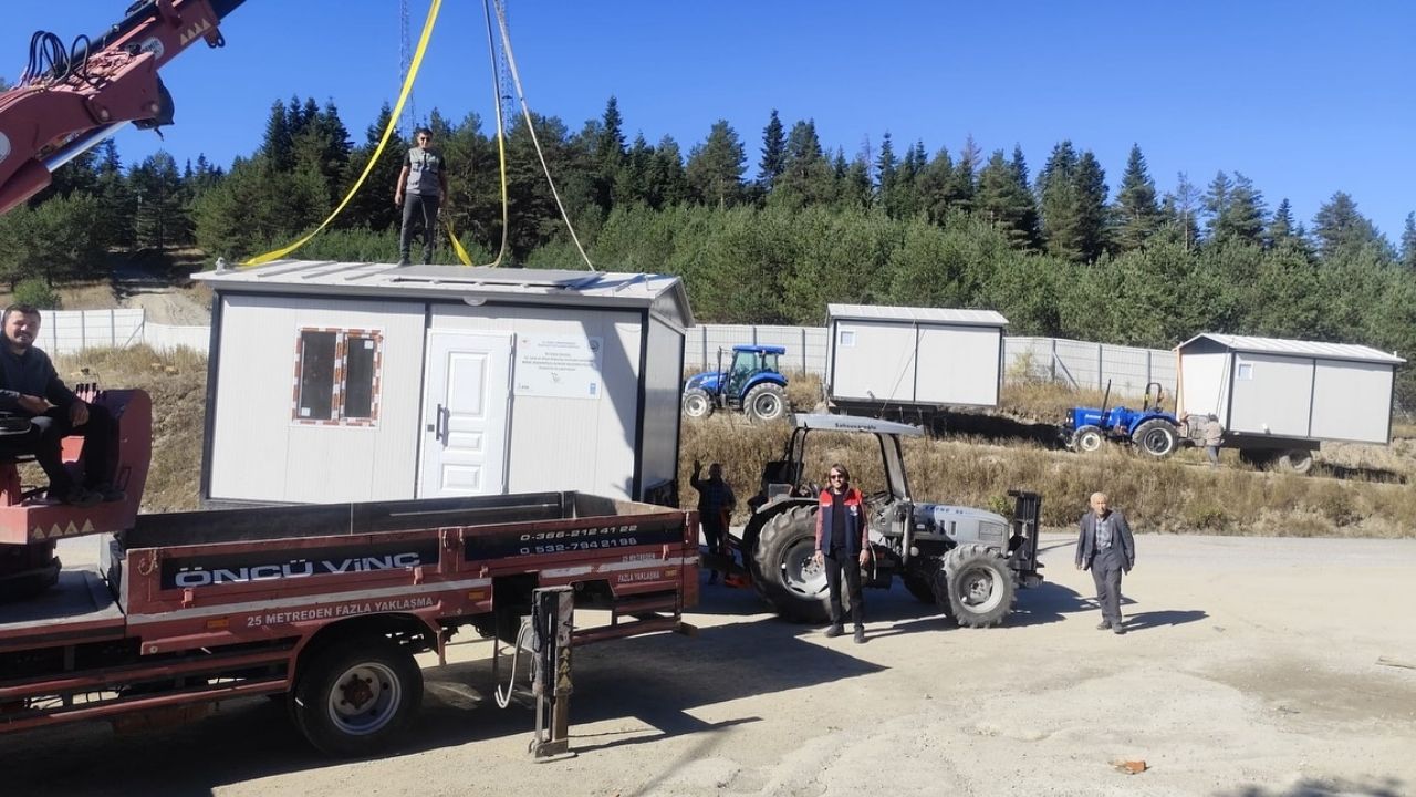 Kastamonu’da Çoban Barınağı Desteği Taşköprü’ye De Teslim Edildi (1)