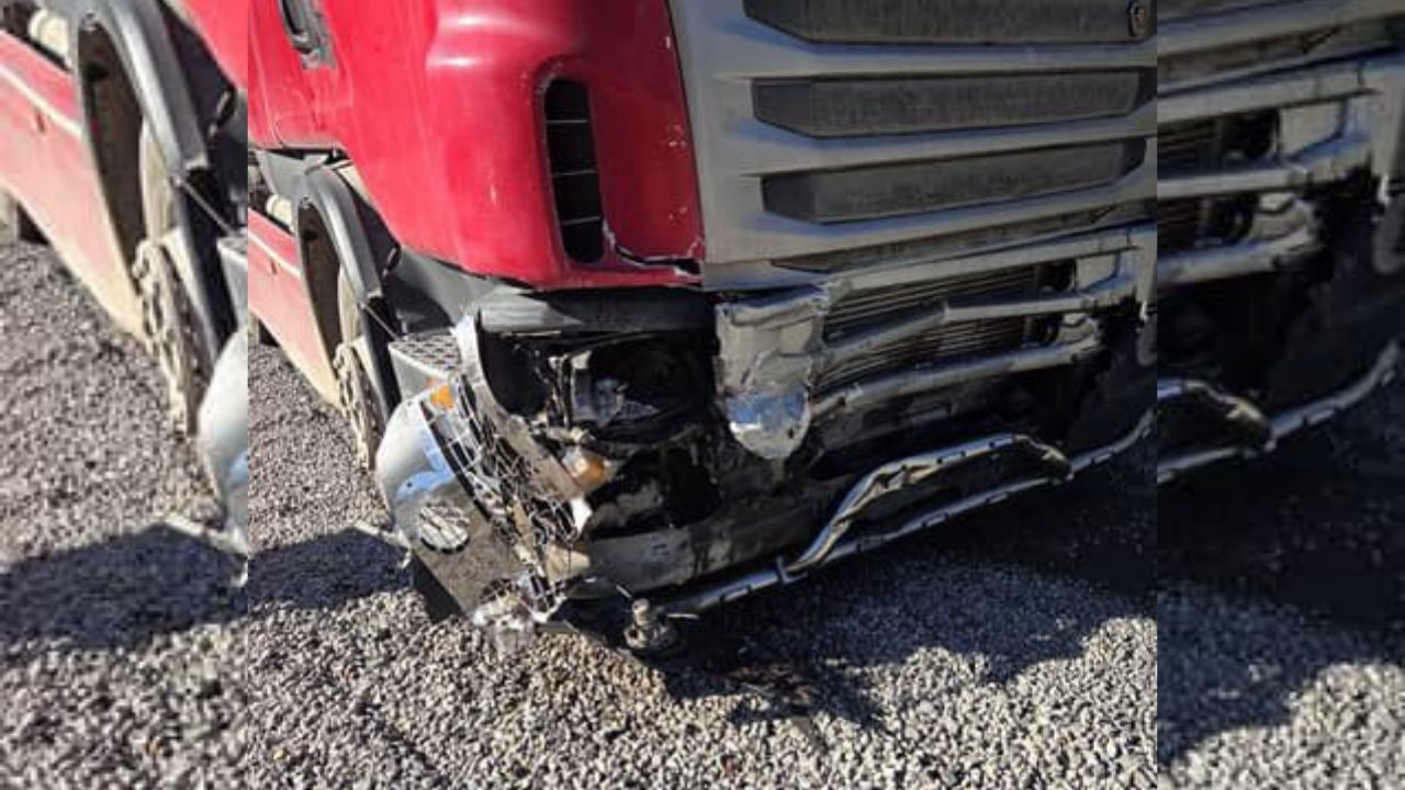 Kastamonu’da Feci Kaza Kamyon Ile Otomobil Çarpıştı,1 Yaralı (1)