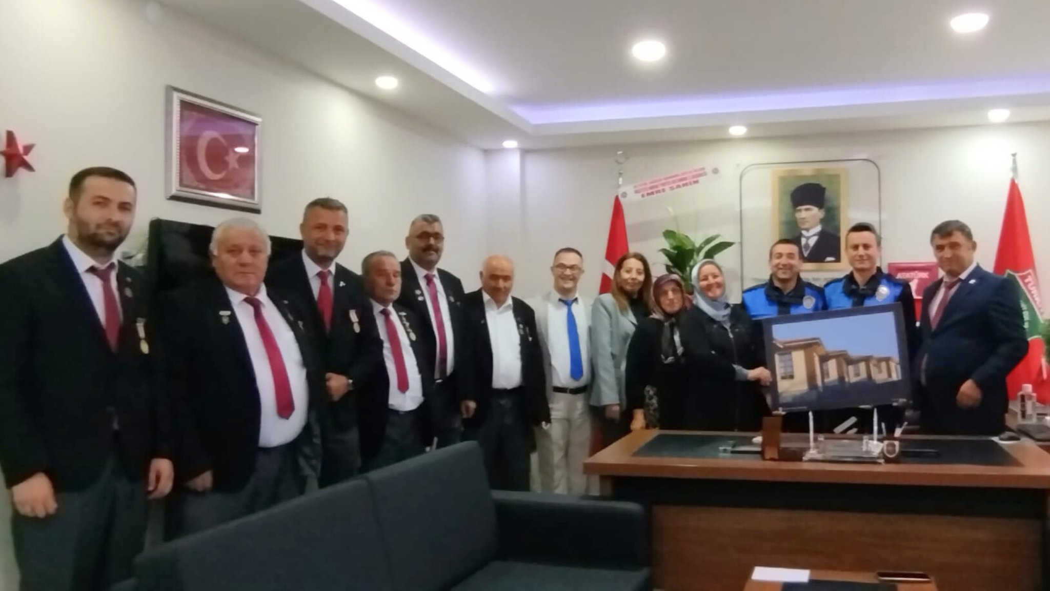 Kastamonu'da Gaziler Günü'nde Anlamlı Ziyaret