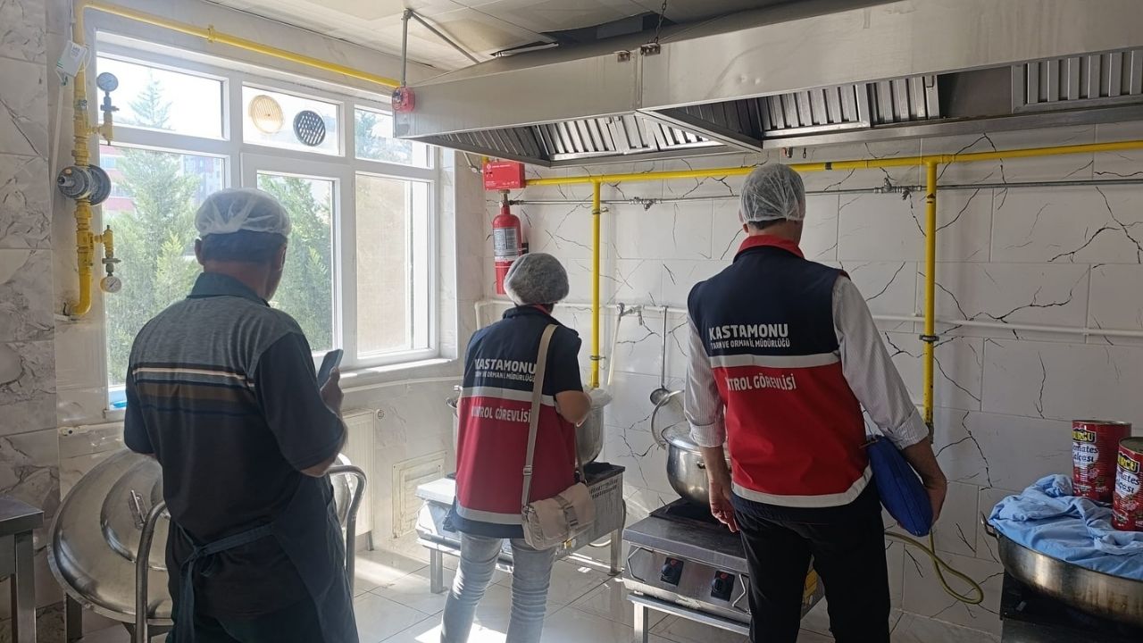 Kastamonu’da Okul Kantinleri Ve Yemekhaneler Mercek Altında (1)