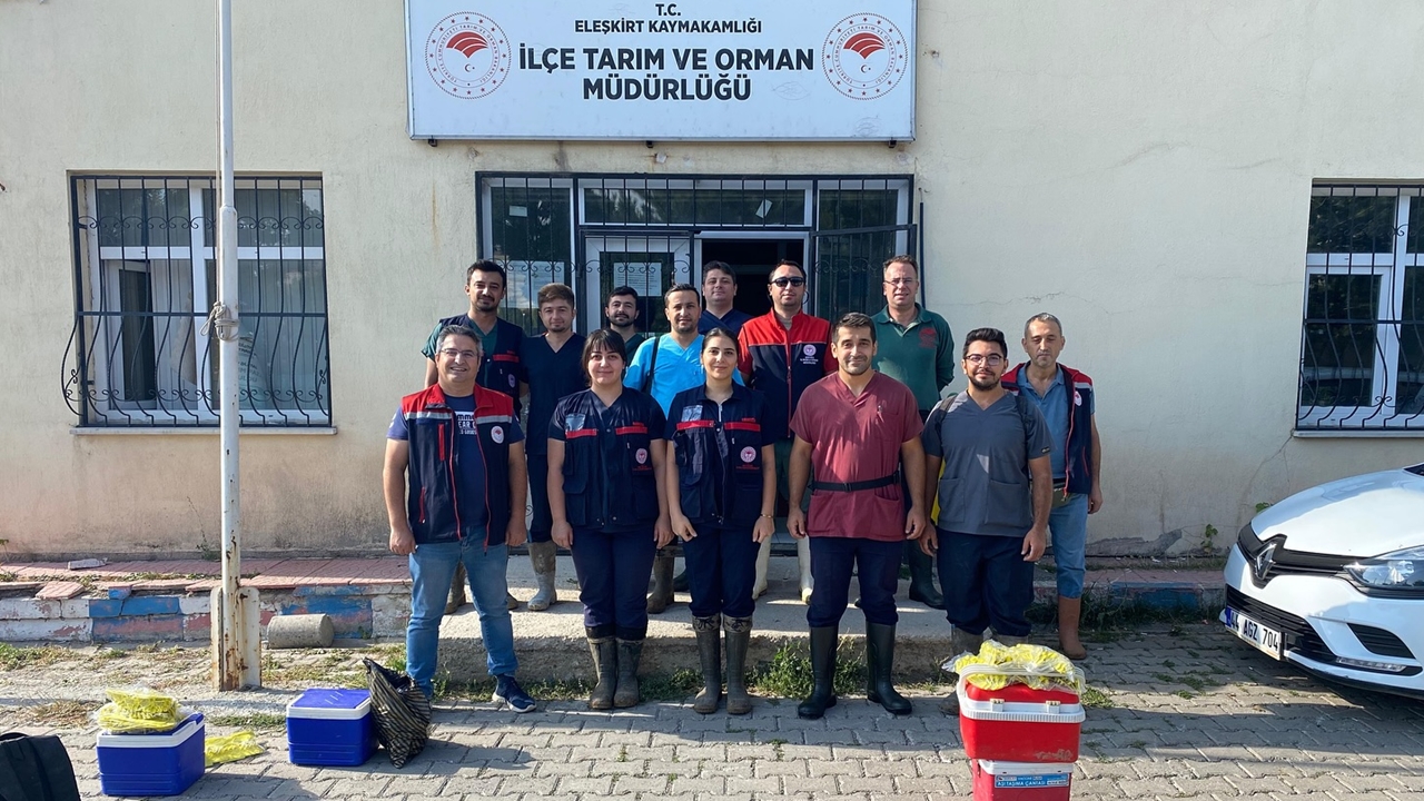 Kastamonu'dan Ağrı'ya Aşı Desteği (6)