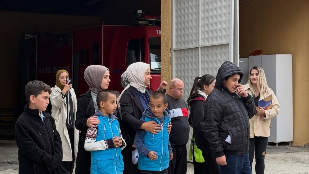 Özel Öğrenciler Taşköprü’de İtfaiye Haftasını Renkli Resimlerle Kutladı (2)