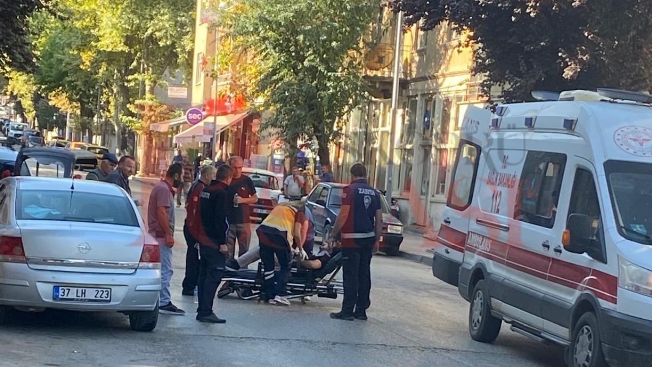 Son Dakika Taşköprü’de Elektrikli Bisiklet Devrildi, 1 Kişi Yaralandı (1)