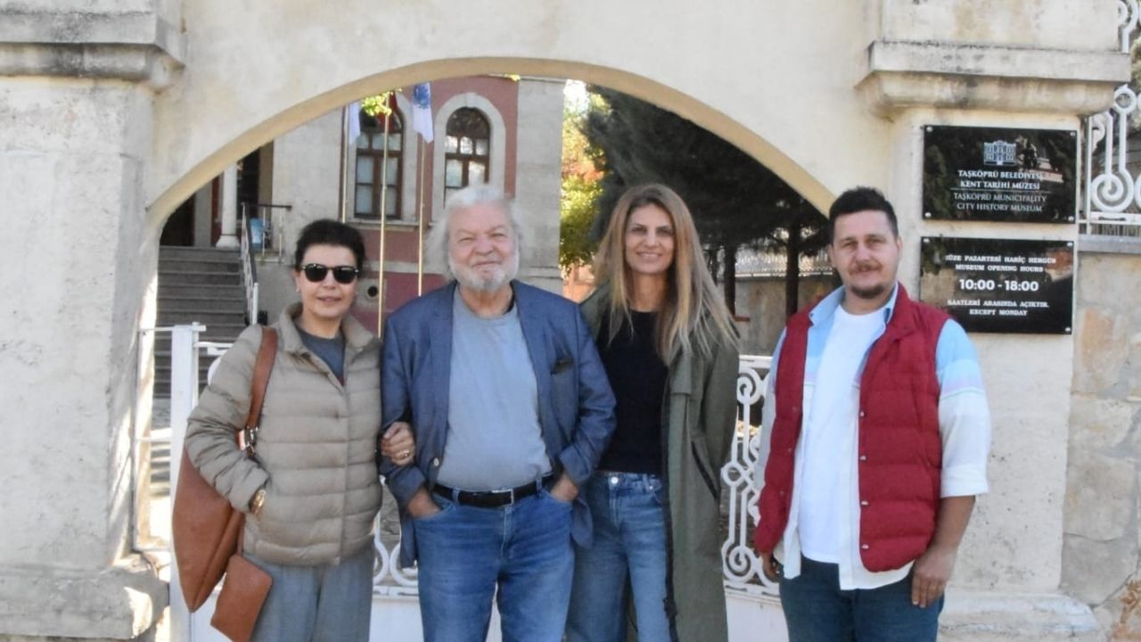 Taşköprü Belediye Başkanı Arslan, Ünlü Yazar Nedim Gürsel’i Ağırladı (8)