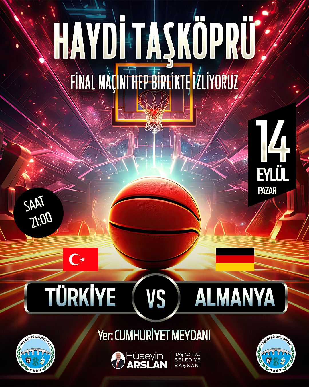Taşköprü Final Maçını Hep Birlikte Izleyecek!