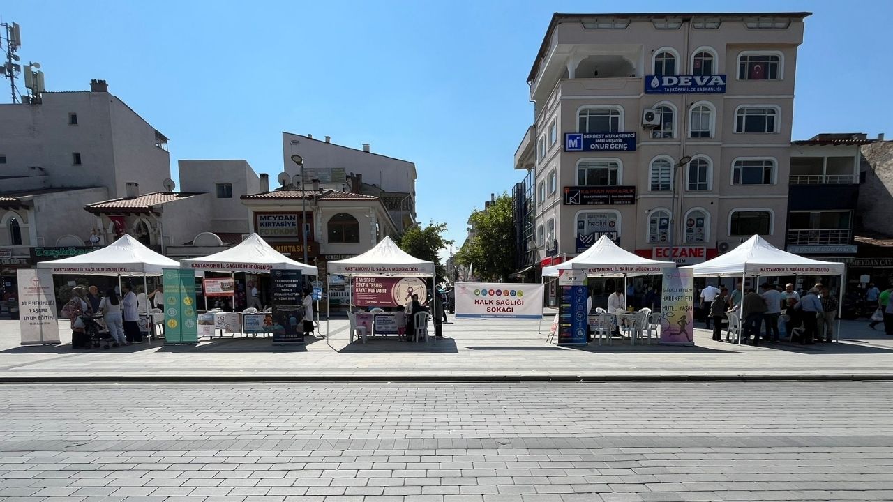 Taşköprü’de Halk Sağlığı Sokağı Kuruldu (3)