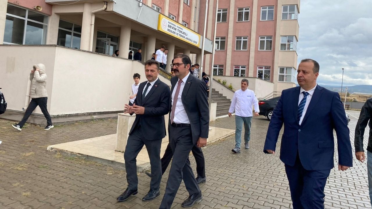Taşköprü’de Taşımalı Eğitim Yemekleri Meslek Lisesi Mutfağında Hazırlanıyor (4)