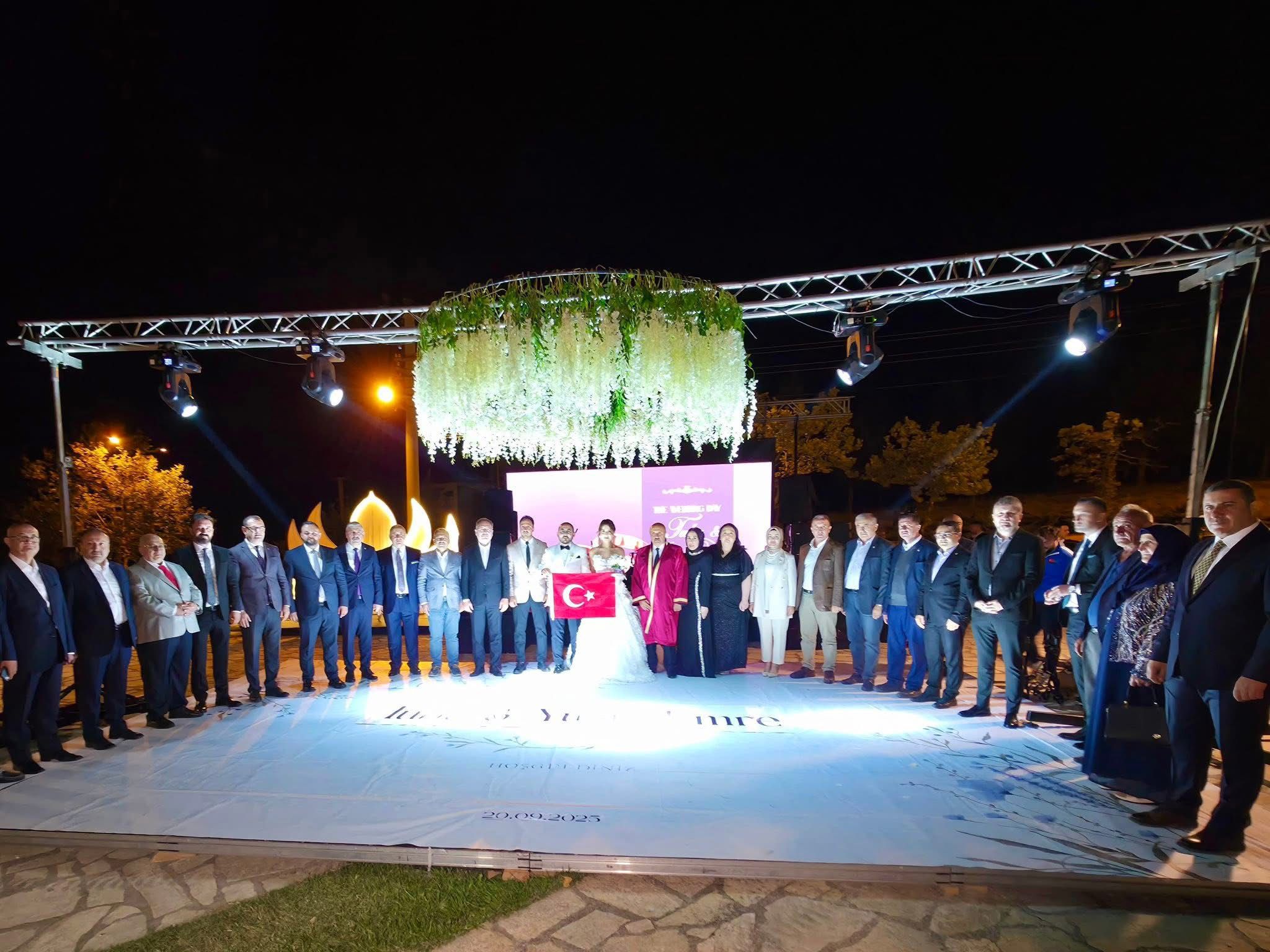 Taşköprü’de Yusuf Emre Ile Tuğba Dünya Evine Girdi