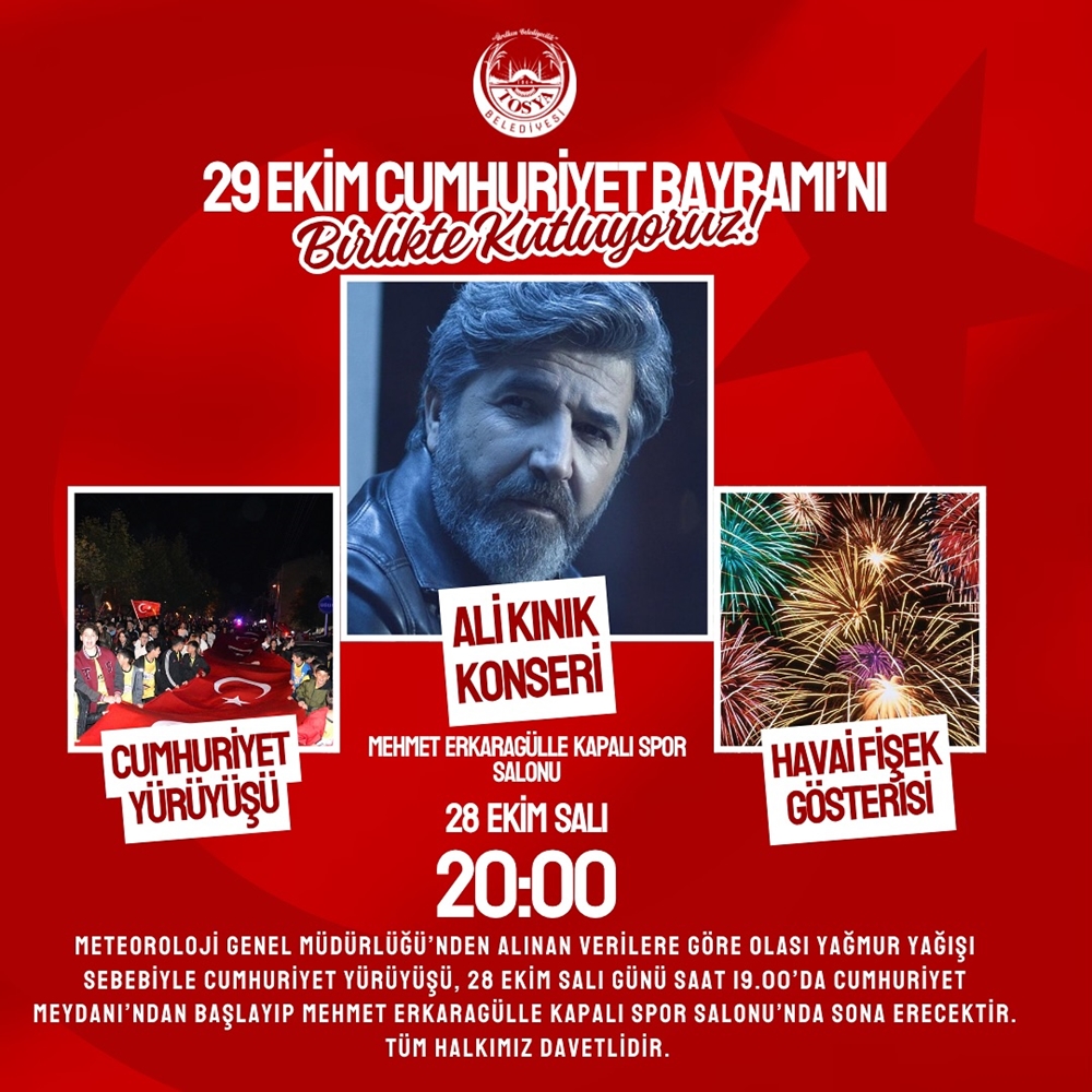 Ali Kınık Tosya Konser