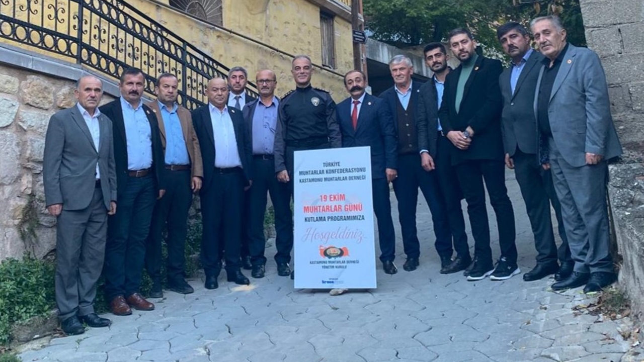Emniyet Müdür Taş Muhtarlar Ziyaret (1)
